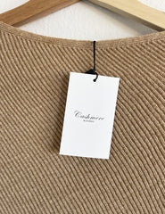 Cashmere Blended Poncho