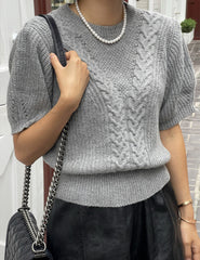 Puff Half Sweater