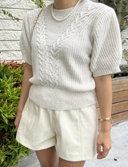 Puff Half Sweater