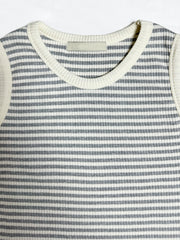 Ribbed Stripe Tank