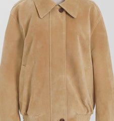 Genuine Nubuck Leather Jacket