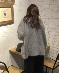 Hairy Alpaca Mohair Cardigan