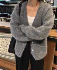 Hairy Alpaca Mohair Cardigan