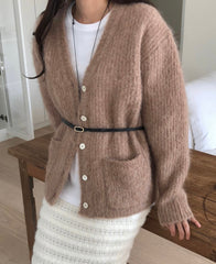 Hairy Alpaca Mohair Cardigan