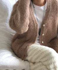 Hairy Alpaca Mohair Cardigan