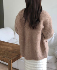 Hairy Alpaca Mohair Cardigan