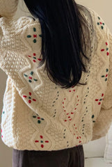 Handmade Cable Knit Sweater